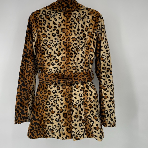 Yoki Collection Animal Leopard Print Double Breast Coat Size Medium NWT‎ - Picture 11 of 13